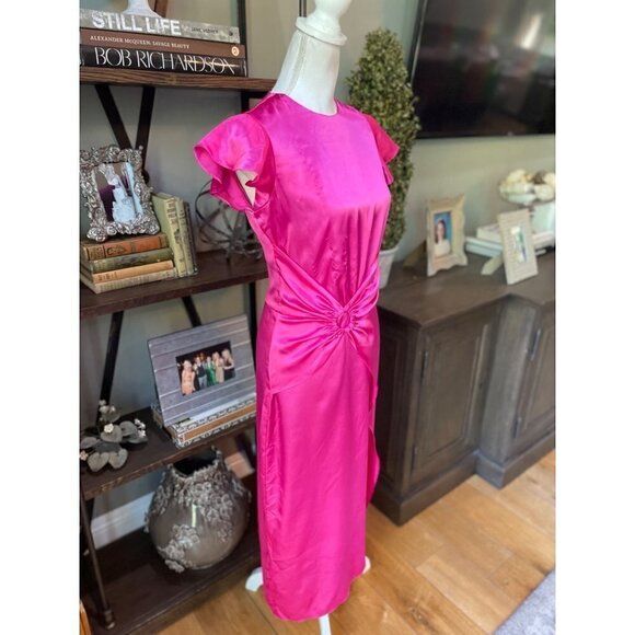 Shoshanna Quinn Dress Pink Womens Size 2 - Picture 6 of 13